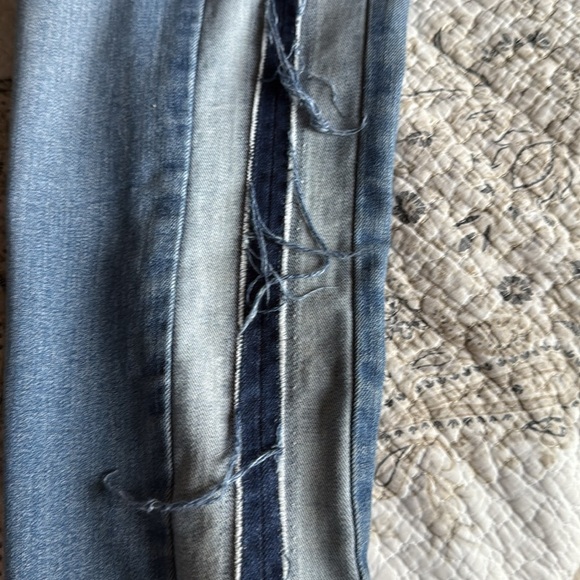 Inc Distressed Side Seam Jeans - Picture 3 of 6